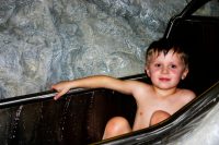 Rutsche im Bad Kleinkinderbereich