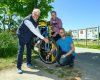 Neue Radservice-Station an der NaturThermeTemplin (Foto: Tom Schweers)