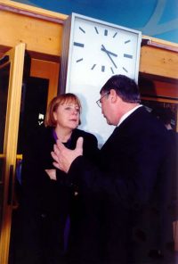 Angela Merkel in Templin